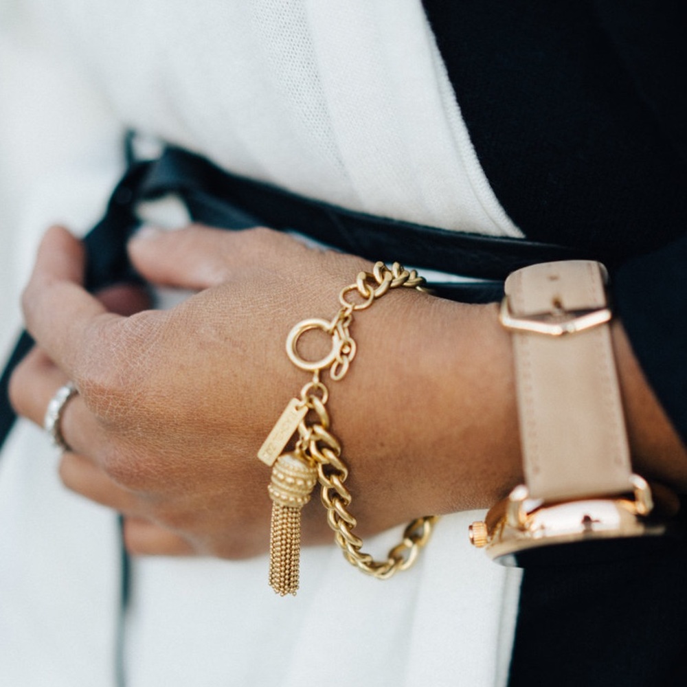 Rachel Zoe Tassel Bracelet box of style
